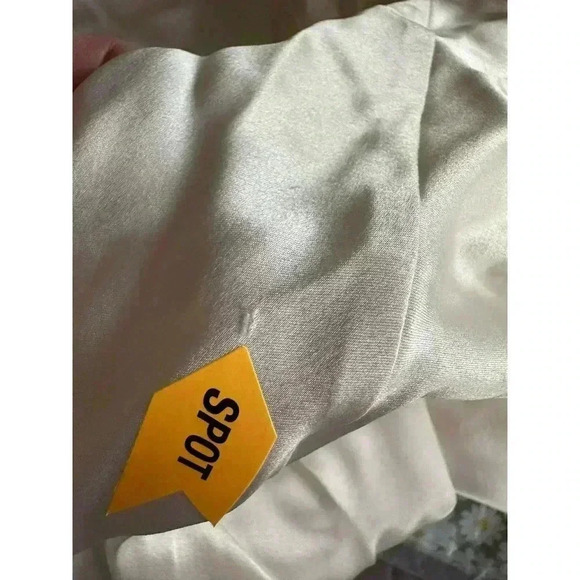 Natalie Rolt Effie Silk Bias Cut Mini Halter Dress in White Size 8 NEW NWT* - Picture 10 of 11